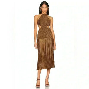 MISHA - Odette Dress in Copper NWOT (Sz 2)